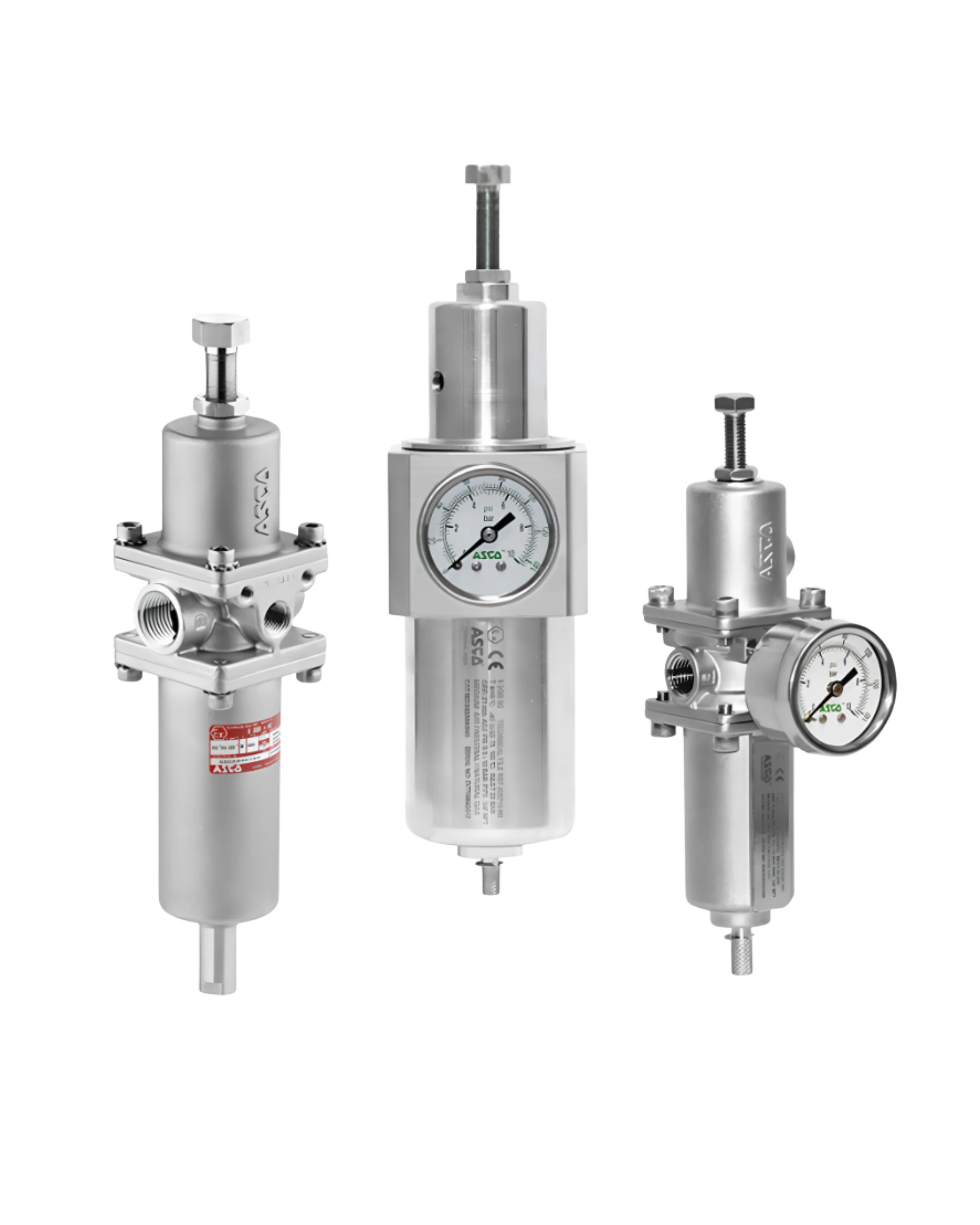 342A8201G ASCO - Stainless Steel Filter Regulator — ASCO Actuators – Hydraulics – Pneumatics